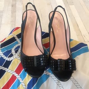 Kate spade jewel bow heels